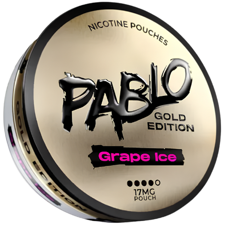 Pablo Gold Grape Ice 17mg 10X12G dimarkcash&carry