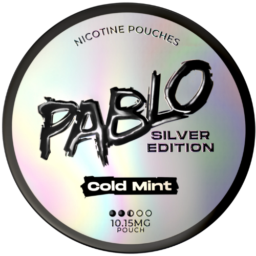 Pablo Silver Cold Mint 10.5mg 10X12G dimarkcash&carry