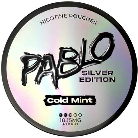 Pablo Silver Cold Mint 10.5mg 10X12G dimarkcash&carry