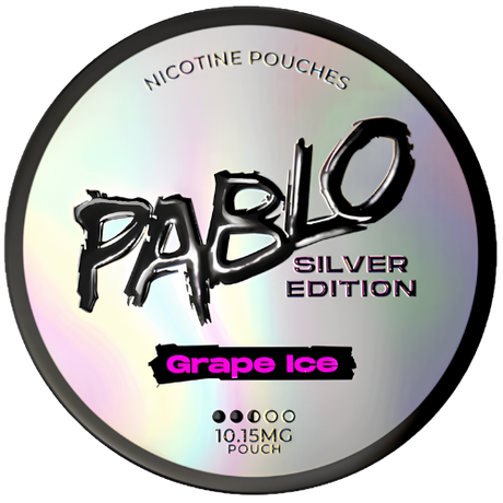 Pablo Silver Grape Ice 10.5mg 10X12G dimarkcash&carry