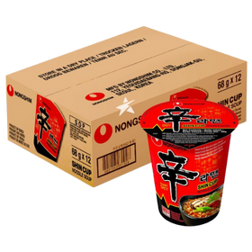 Nongshim Shin Ramyun Noodles (Cup) 12X68G dimarkcash&carry