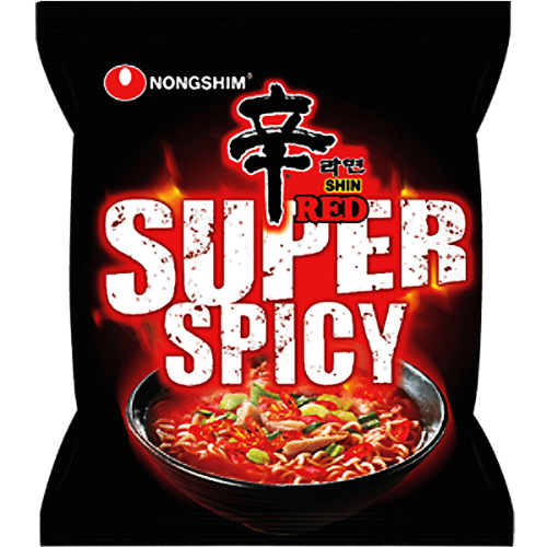 Nongshim Shin Red Ramyun Noodles Super Hot 20X120G dimarkcash&carry