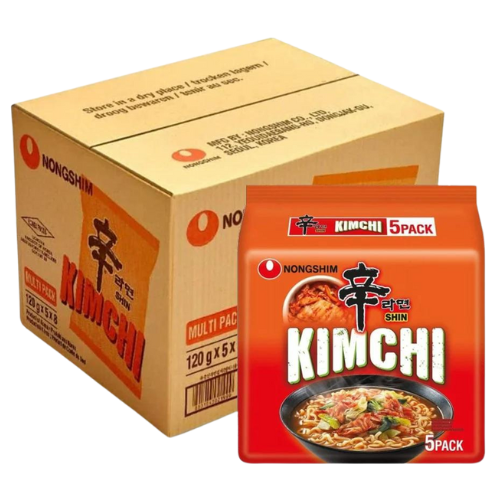 Nongshim Kimchi Ramyun Noodles (Multipack) 8X(5X120G) dimarkcash&carry