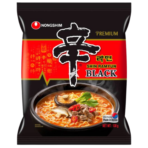 Nongshim Shın Ramyun Black Noodles 20X130G dimarkcash&carry