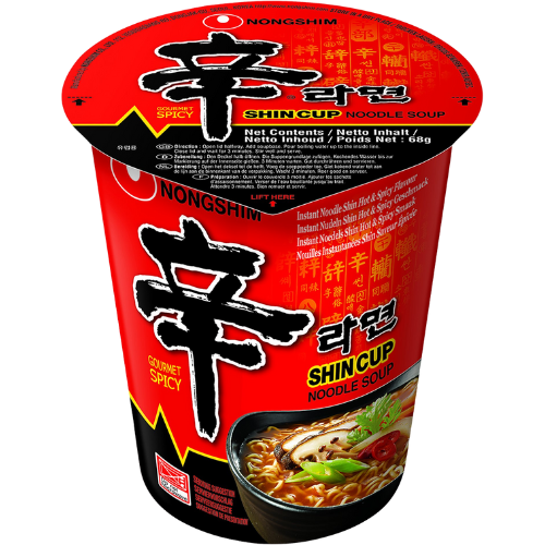 Nongshim Shin Cup Noodle *CUP* 6x68g dimarkcash&carry