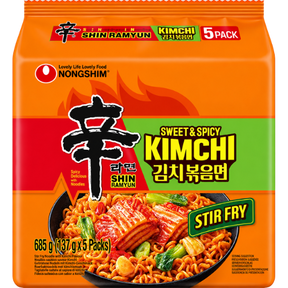 Nongshim Kimchi Sweet & Spicy Noodles 8x(5x137g) dimarkcash&carry