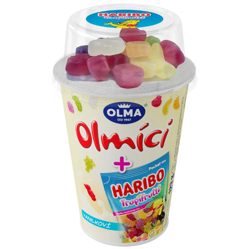 Olma Vanilla Yoghurt With Haribo 20X121G dimarkcash&carry