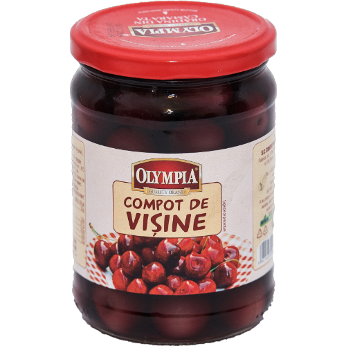 Olympia Sour Cherry Compote 6X580G dimarkcash&carry