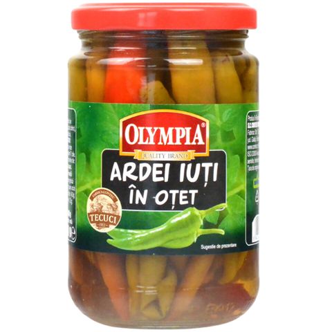 Olympia Hot Pepper In Vinegar 6X314G dimarkcash&carry