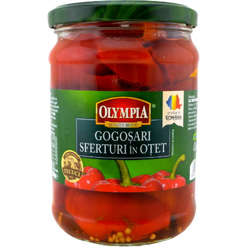 Olympia Bell Peppers In Vinegar 6X720G dimarkcash&carry