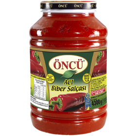 Oncu Pepper Paste Hot 4X4300G dimarkcash&carry