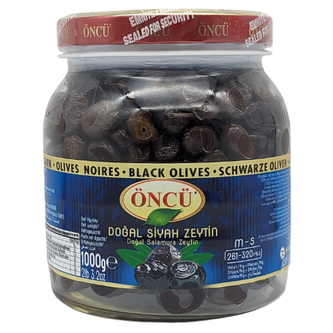 Oncu Black Olives M-S (261-320) 6X1Kg dimarkcash&carry
