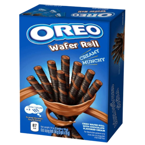 Oreo Wafer Roll Chocolate 20X54G
