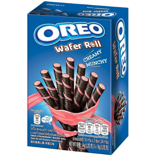 Oreo Wafer Roll Strawberry Flavour 20X54G dimarkcash&carry