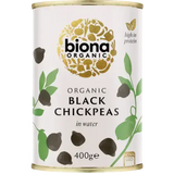 Organic Biona Black Chickpeas 6X400G