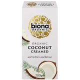 Organic Biona Creamed Coconut 12X200G
