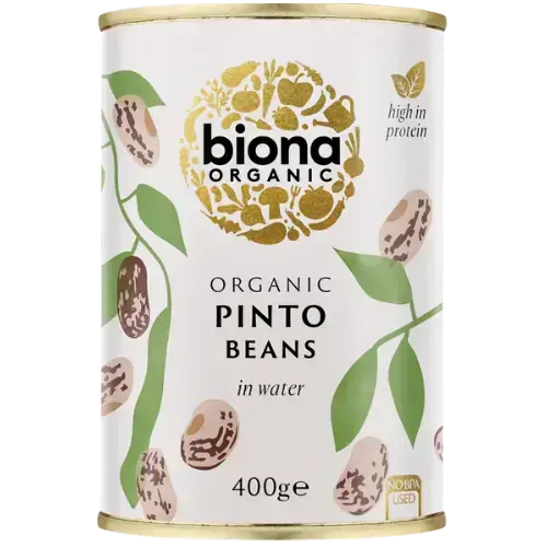 Organic Biona Pinto Beans 6X400G dimarkcash&carry