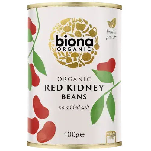 Organic Biona Red Kidney Beans 6X400G dimarkcash&carry