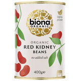 Organic Biona Red Kidney Beans 6X400G