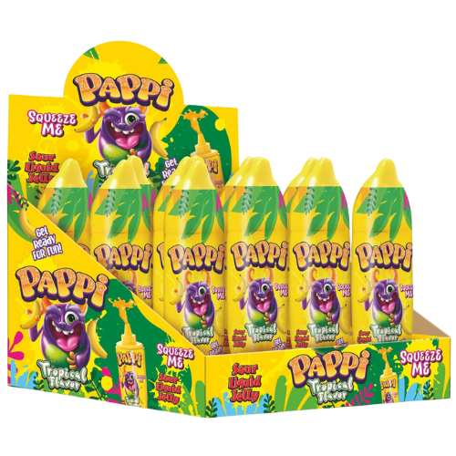 Pappi Banana Sour Liquid Jelly 12X50Ml