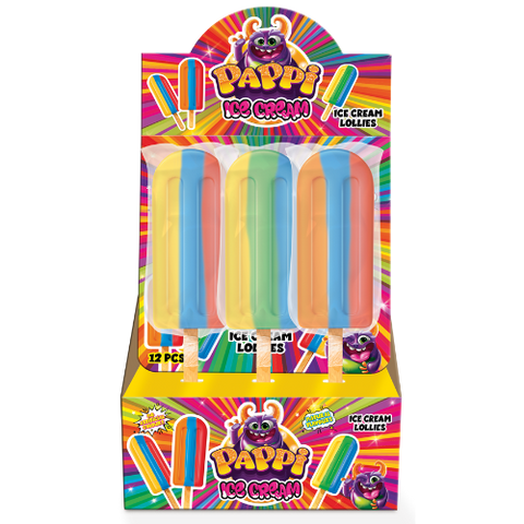 Pappi Ice Cream Lollipop 12x50g