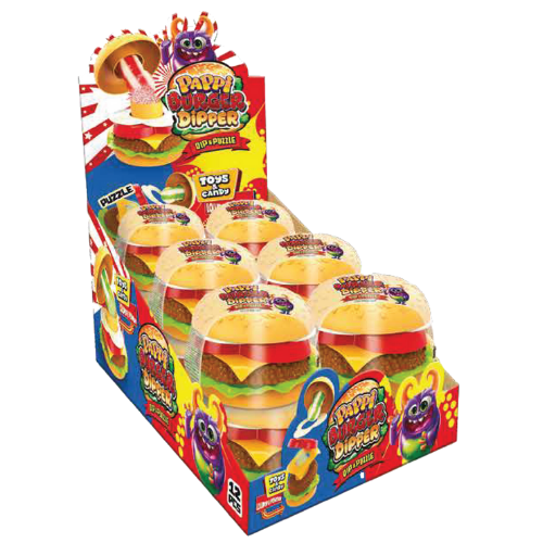 Pappi Burger Dipper Candy 12X20G