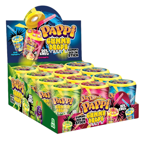 Pappi Gummy Drops 12x55g dimarkcash&carry