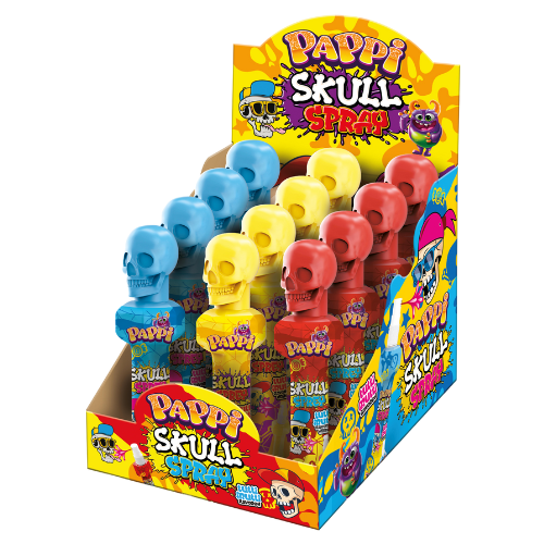 Pappi Skull Spray 12x85ml dimarkcash&carry