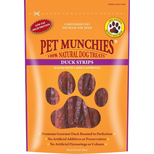 Pet Munchies Duck Strips 8x90g dimarkcash&carry