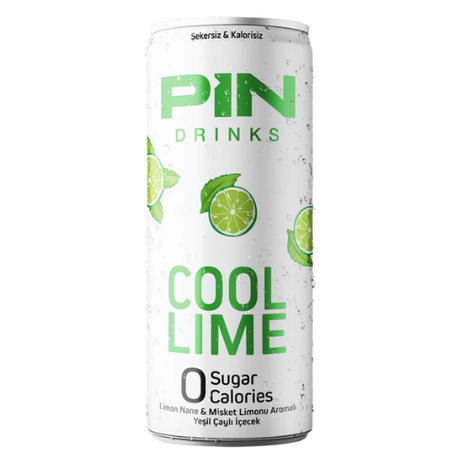 Pin Drinks Cool Lime Can 24X250Ml dimarkcash&carry