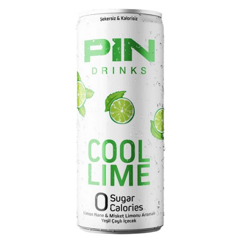 Pin Drinks Cool Lime Can 24X250Ml dimarkcash&carry