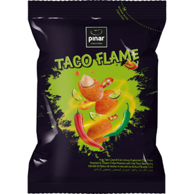 Pinar Coated Peanuts Taco Flame 26X100G dimarkcash&carry