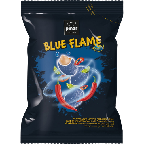 Pinar Coated Peanuts Blue Flame 26X100G dimarkcash&carry