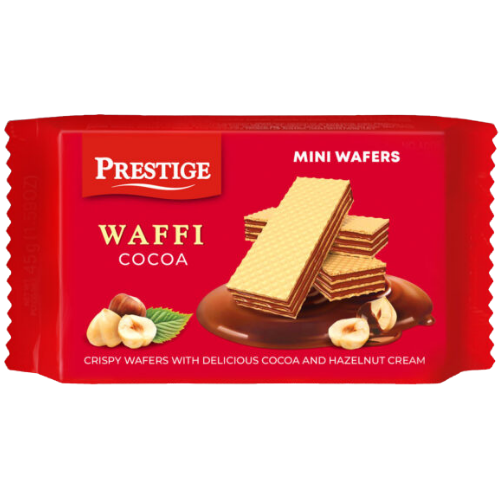 Prestige Waffi Mini Cocoa Wafers 12x40g