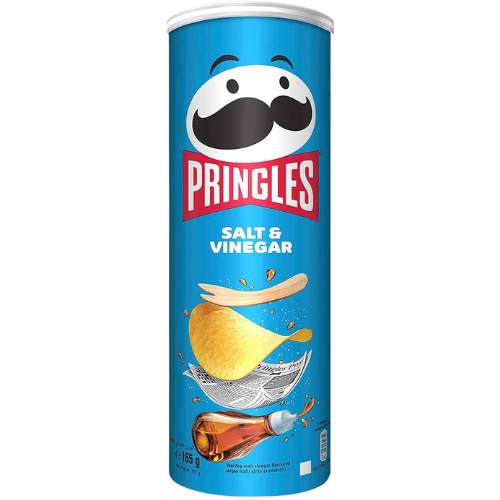 Pringles Salt & Vinegar 6X165G £2.75 Pm dimarkcash&carry