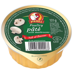 Profi Chicken Pate Mushroom 15X131G dimarkcash&carry