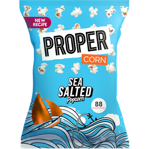 Proper Popcorn *lightly Sea Salted* 8x70g