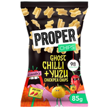 Proper Chickpea Chips *Ghost Chilli & Yuzu* 8x85G dimarkcash&carry