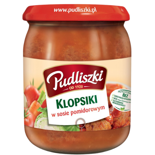 Pudliszki Klopsiki In Jar 8X500G dimarkcash&carry