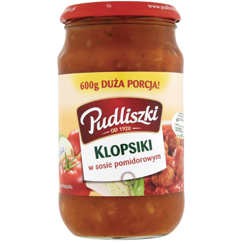 Pudliszki Klopsiki In Jar 4X600G dimarkcash&carry