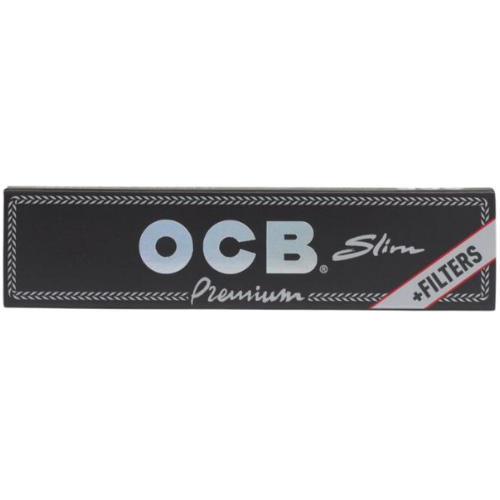 Ocb Slim Black With Fliters 32 Pack