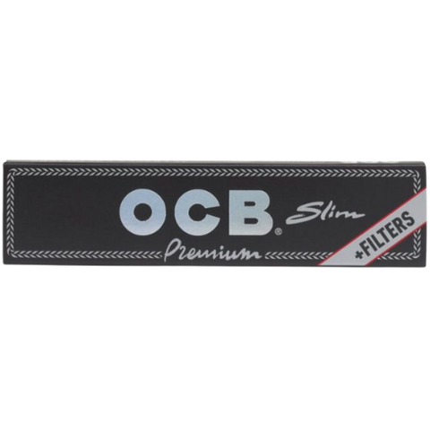 Ocb Slim Black With Fliters 32 Pack