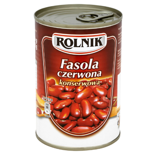Rolnik Boiled Red Beans -12X425Ml Fasola dimarkcash&carry