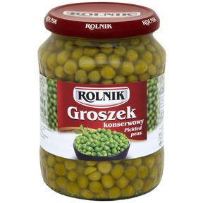 Rolnik Pickled Peas 6X720Ml dimarkcash&carry