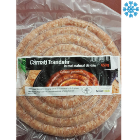 Carnati Trandafir / Trandafir Sausages Frozen 10X650G - Collection Only Frozen Product dimarkcash&carry