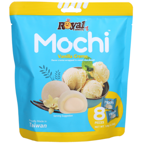 Royal Mochi Vanilla Creme 12X120G dimarkcash&carry