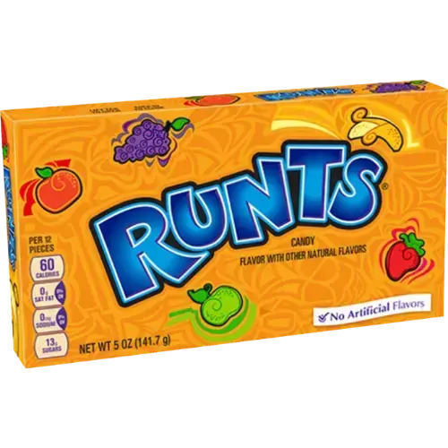 Runts Candy Theatre Box 12X141G (5Oz)