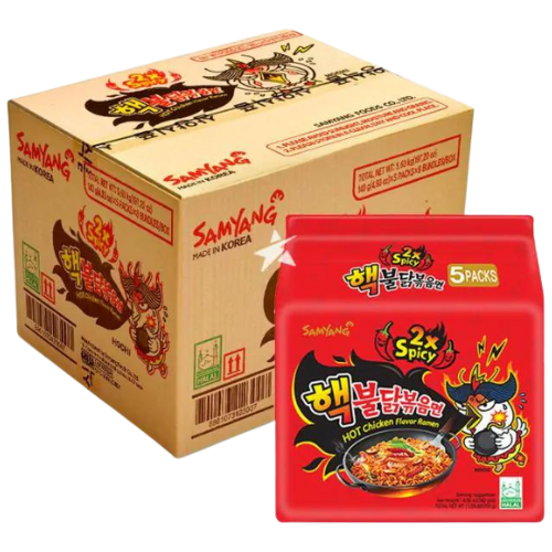 Samyang Buldak 2X Spicy Chicken Ramen 8X5X140G dimarkcash&carry