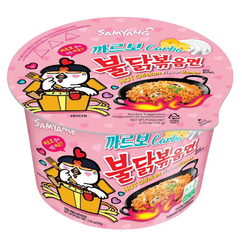 Samyang Buldak Carbonara Big Bowl 16x105g