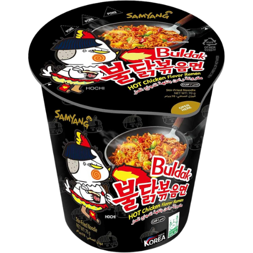 Samyang Hot Chicken CUP Noodles 6x70g dimarkcash&carry